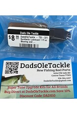DadsOleTackle - TSI-321 Specially Formulated Synthetic Lubricant Fishing Reel Bearing Oil in 1 oz. Needle Dropper Bottle