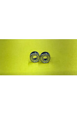 4x10x4mm - PAIR OF Shielded Stainless Steel Bearing Dry