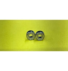 4x10x4mm - PAIR OF Shielded Stainless Steel Bearing Dry