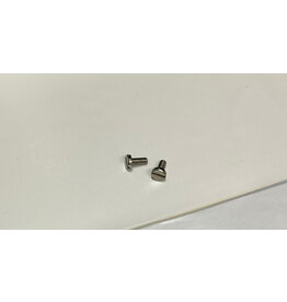 Abu Garcia 246 -Abu Garcia Ambassadeur 70's NEW Old Stock Slotted Head Bridge Screw - Quantity 2
