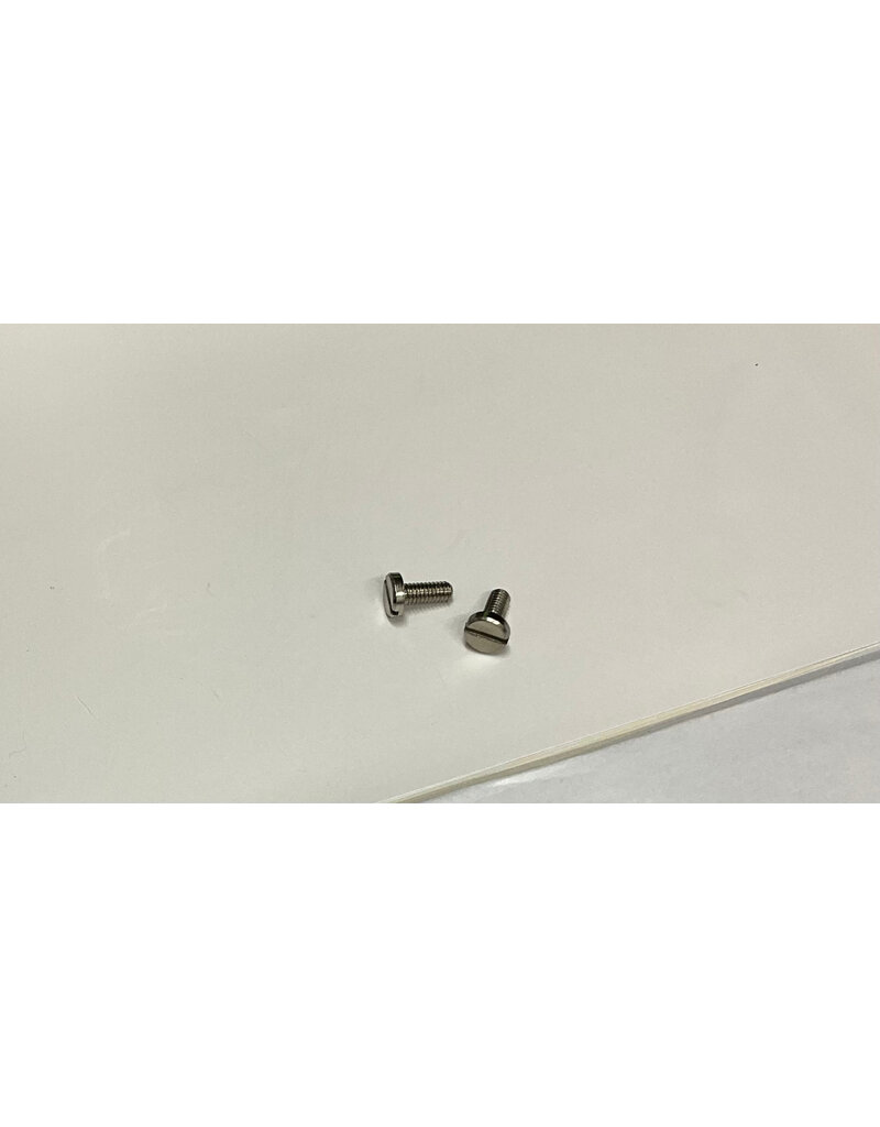 Abu Garcia 246 -Abu Garcia Ambassadeur NEW Old Stock Slotted Head Bridge Screw - Quantity 2