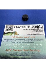 Abu Garcia 1079270 - Black Chrome Right Side Spool Cap