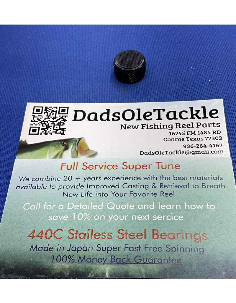 Abu Garcia 1079270 - Black Chrome Right Side Spool Cap