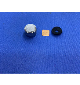 Abu Garcia Bin 219 - 1116156 replaces 1116094 5224 Abu Cast Control Cap Abu Garcia 5000, 6000, 6500 Left Side Chrome Spool Cap set