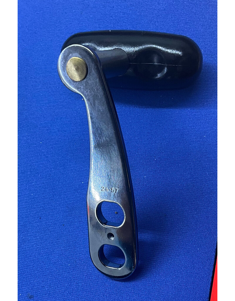 Penn 24-57 - Penn Second Generation Penn 114 115 Fishing Reel Part Chrome Power Handle With Black Grip
