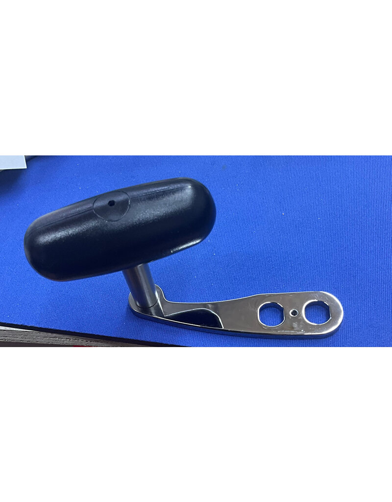 Penn 24-57 - Penn Second Generation Penn 114 115 Fishing Reel Part Chrome Power Handle With Black Grip
