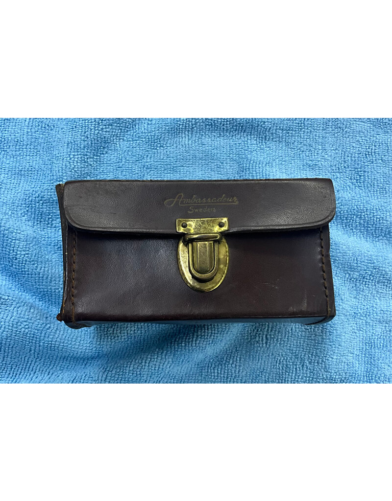 Abu Garcia Ambassadeur Vintage 5000 in Leather Case FT