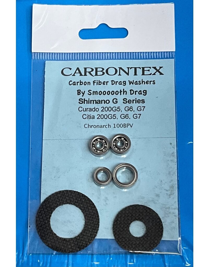 Shimano Curado & Citica G5, G6, G7 Models Super Tune Upgrade Kit With Bearings & Carbon Drag
