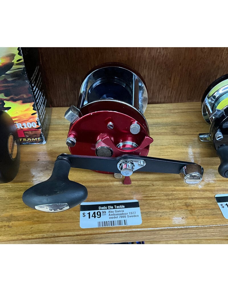 Abu Garcia Abu Garcia Ambassadeur 1977 model 7000 Sweden Cleaned Lubed ready to fish