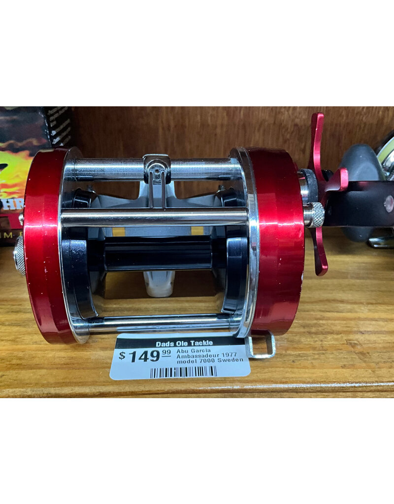 Abu Garcia Abu Garcia Ambassadeur 1977 model 7000 Sweden Cleaned Lubed ready to fish