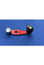 Abu Garcia 5210 - Recessed Abu Garcia Ambassadeur 5000, 5500 Small Red Counter Balance Handle with Black Grip