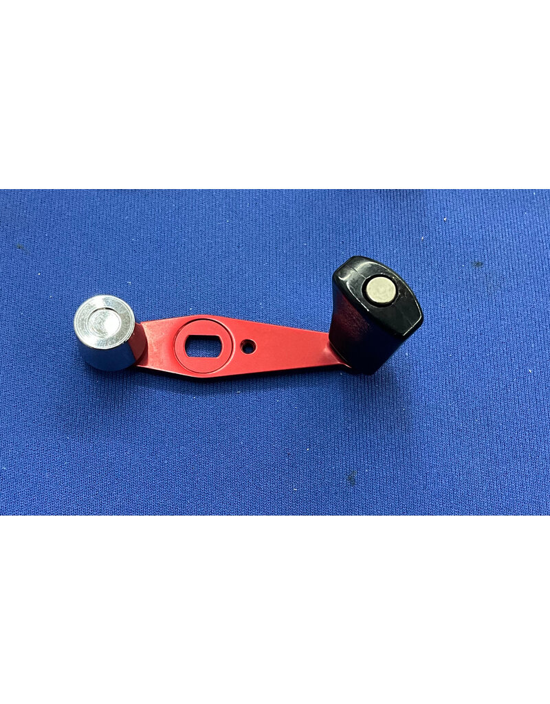Abu Garcia 5210 - Recessed Abu Garcia Ambassadeur 5000, 5500 Small Red Counter Balance Handle with Black Grip