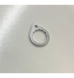 Shimano TGT0603 - Silver Aluminum Handle Nut Plate