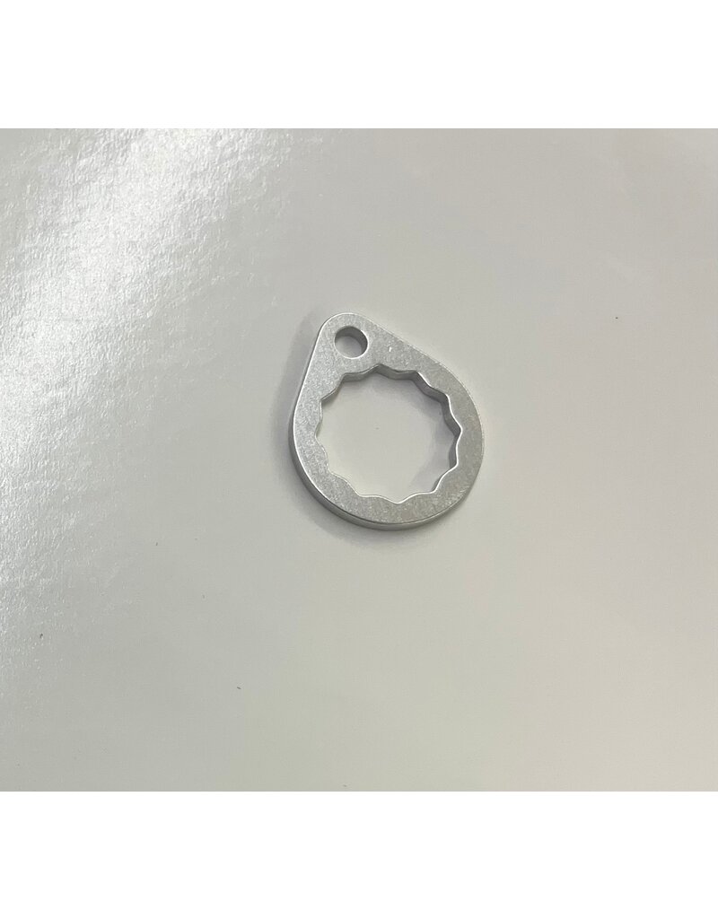 Shimano TGT0603 - Silver Aluminum Handle Nut Keeper Plate