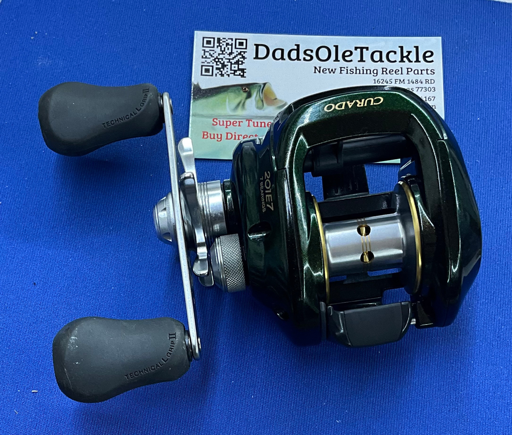 定番のお歳暮 Curado Shimano NEW 201E7 DadsOleTackle - Reel Fishing Casting リール