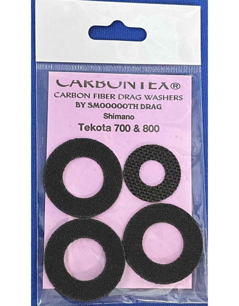 Smoooooth Drag Shimano Tekota 700 & 800 Smoothdrag Carbon Drag Set # CD79