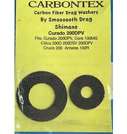 Smoooooth Drag CD42 - Shimano Curado 200DPV Smoothdrag Carbon Drag Set