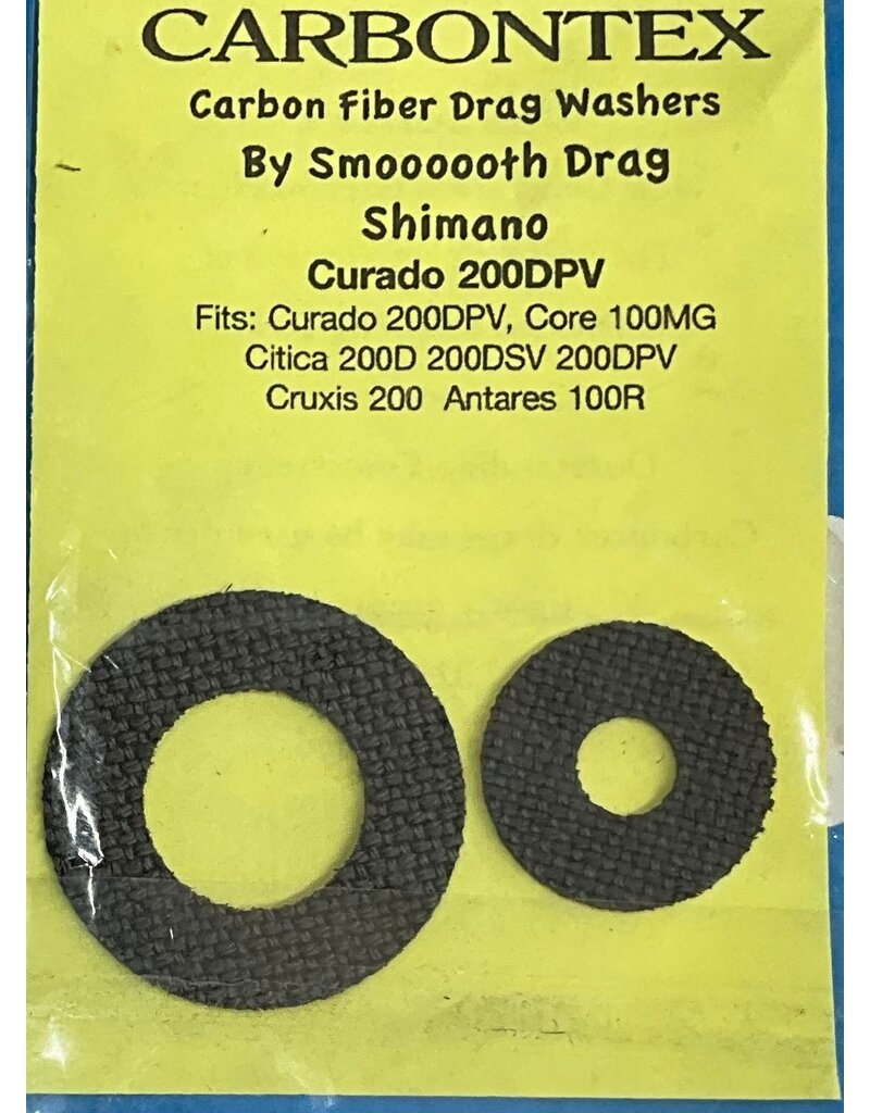 Smoooooth Drag Smoothdrag Carbon Drag Washers for Shimano Citica 200D 200DSV 200DPV