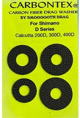 Smoooooth Drag Shimano Calcutta D Series Smoothdrag Carbon Drag Set