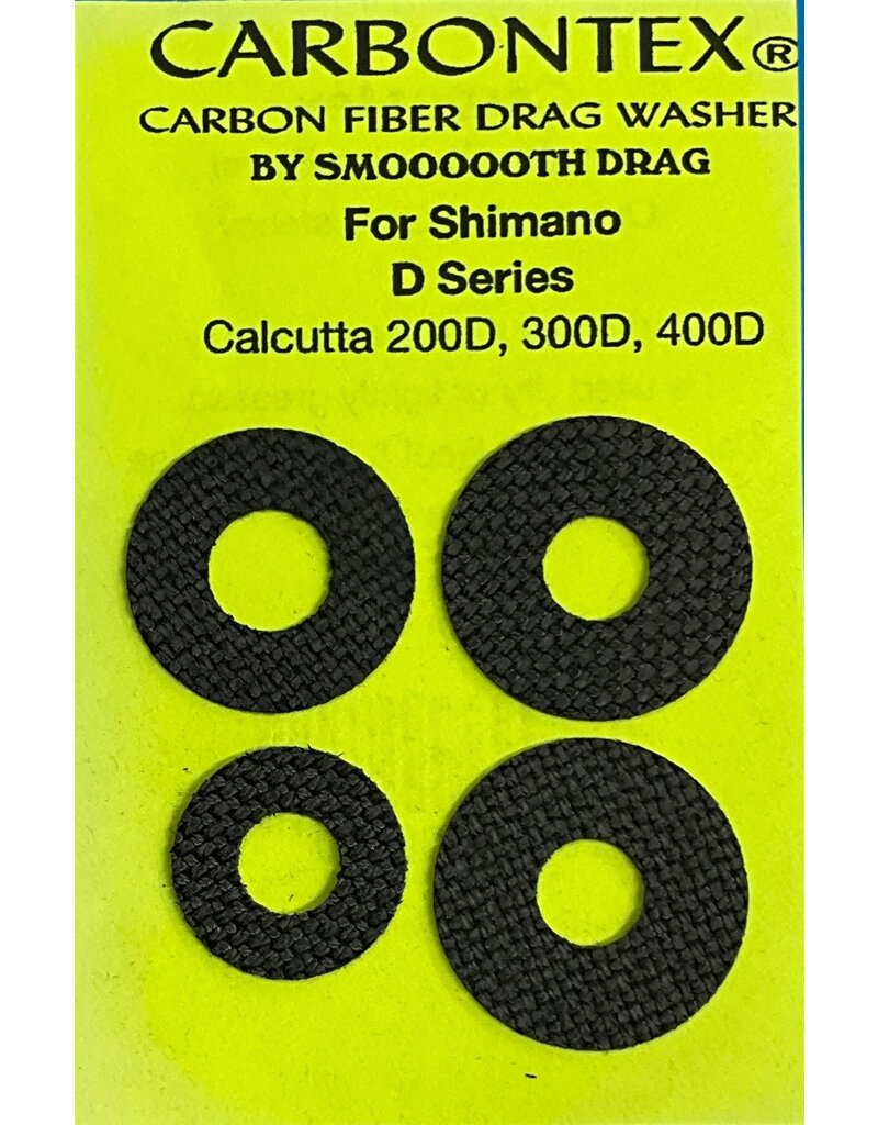 Smoooooth Drag Shimano Calcutta D Series Smoothdrag Carbon Drag Set
