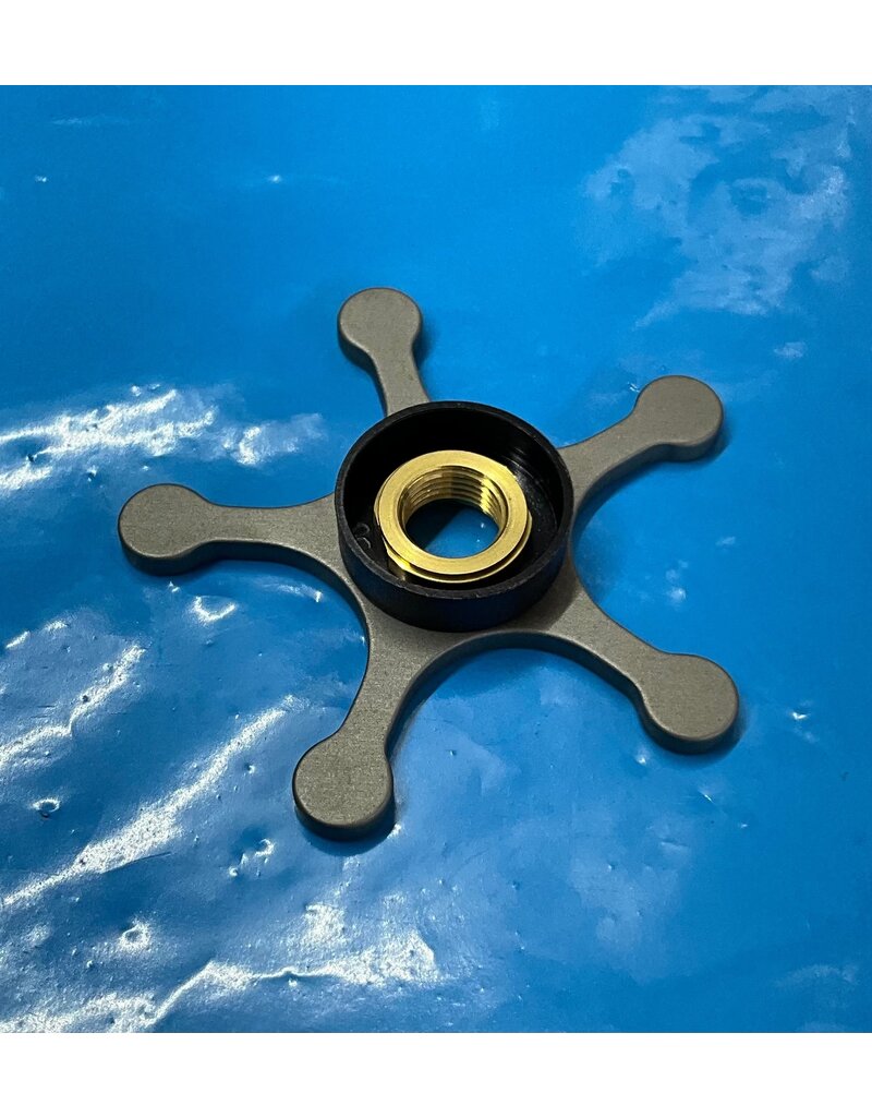 Abu Garcia 1141298  - Gray Star Wheel Complete