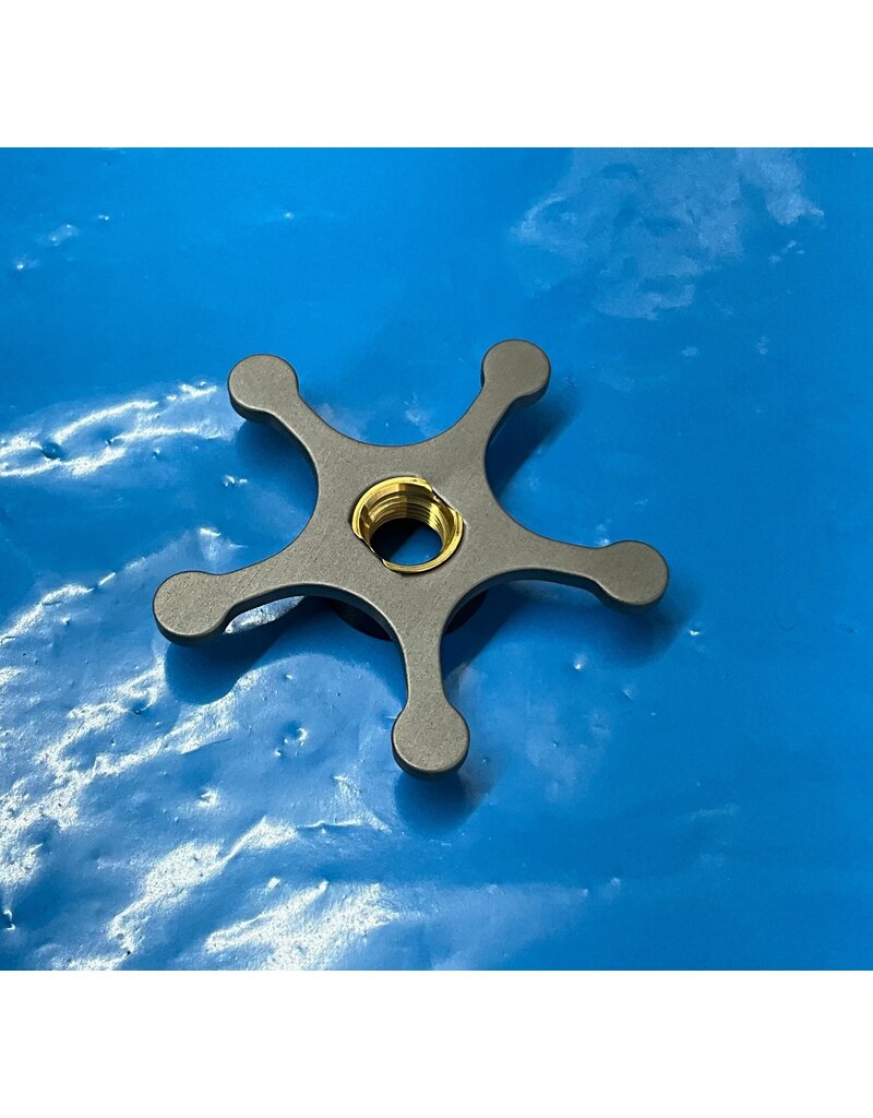 Abu Garcia 1141298  - Gray Star Wheel Complete