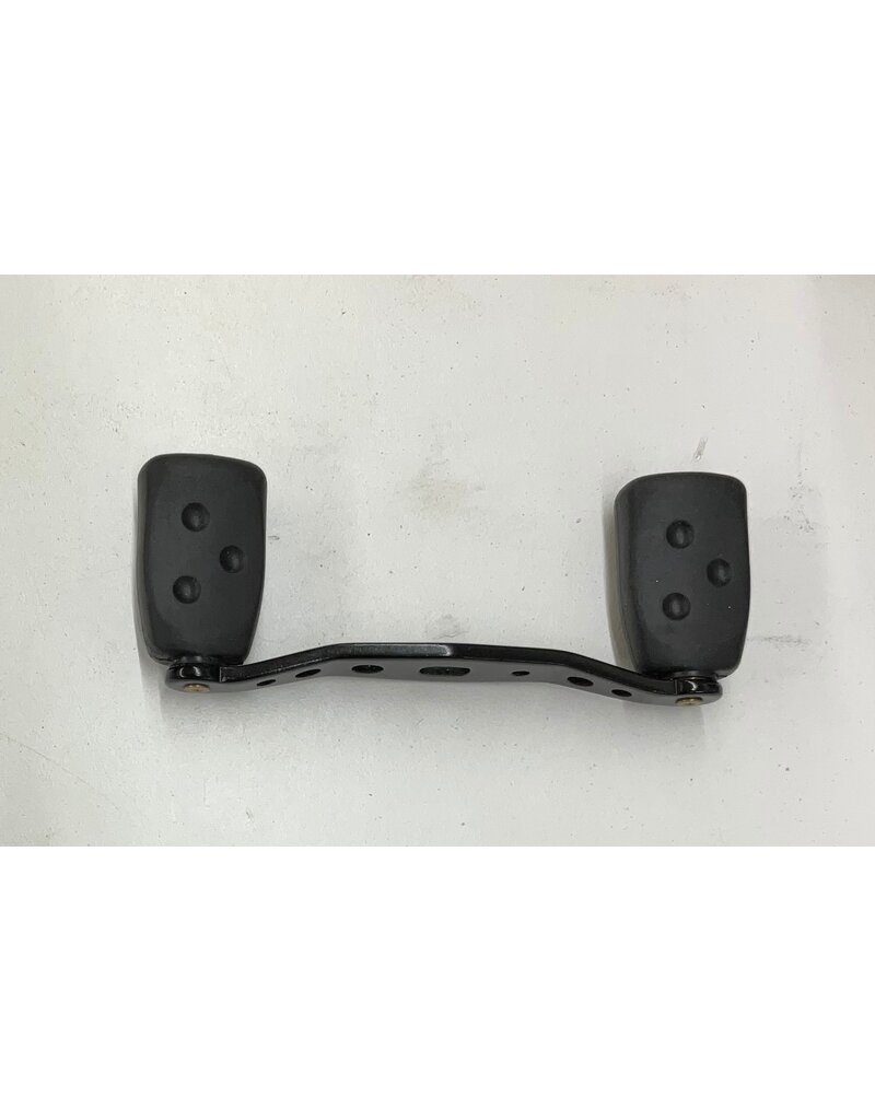 Abu Garcia Abu Garcia Ambassadeur 3.5 inch Ported Black Swept dual knob Handle -