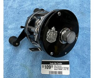 Abu Garcia Ambassadeur Vintage Black 5000C FT# 730902