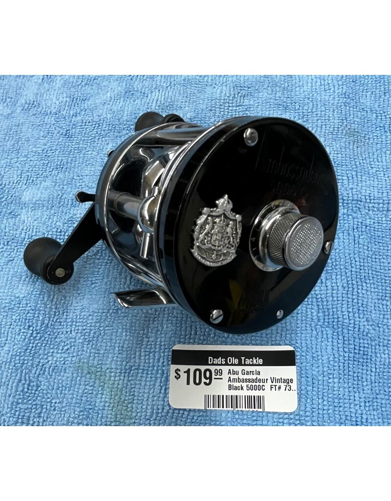 Abu Garcia Ambassadeur Vintage Black 5000C FT# 730902