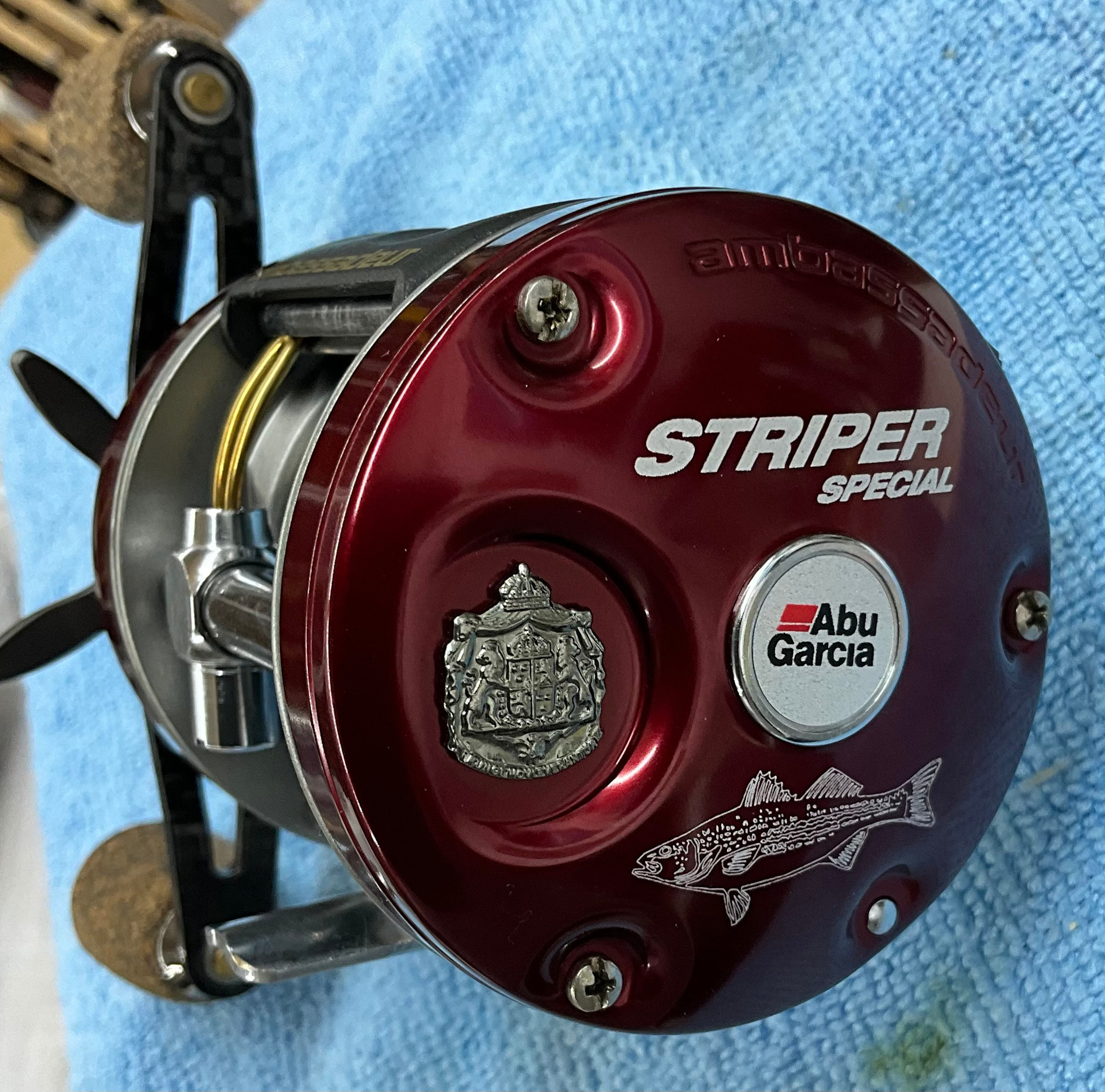 Abu Garcia Ambassadeur 6500C3 Striper Special completely
