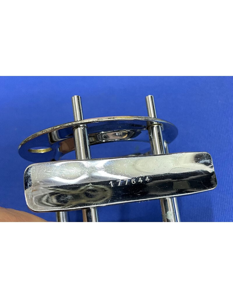 Abu Garcia VERY NICE AMBASSADEUR 5000/5500 CHROME FRAME early foot number 177644