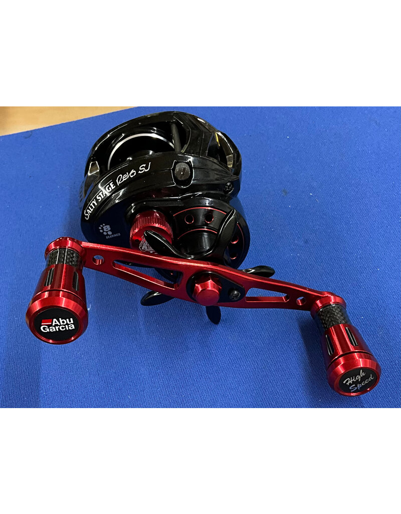 Abu Garcia Abu Garcia Ambassadeur Revo Salty Stage SJ Super Tuned and Upgraded ready to fish on a custom Rod
