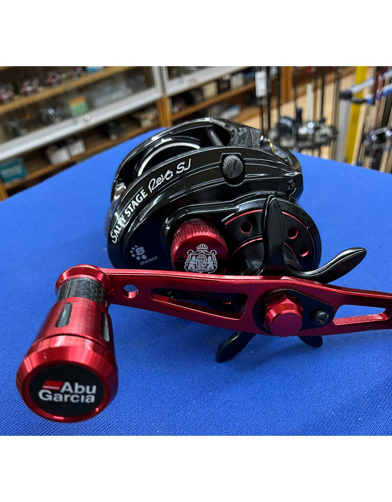Abu Garcia Abu Garcia Ambassadeur Revo Salty Stage SJ Super Tuned and Upgraded ready to fish on a custom Rod