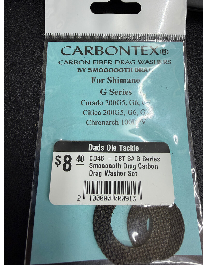 Smoooooth Drag CD46 - Shimano G Series Curado 200G5, G6, G7, Citica 200G5, G6, G7, Chronarch 100BPV
