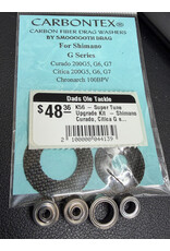 Shimano Curado & Citica G5, G6, G7 Models Super Tune Upgrade Kit With Bearings & Carbon Drag