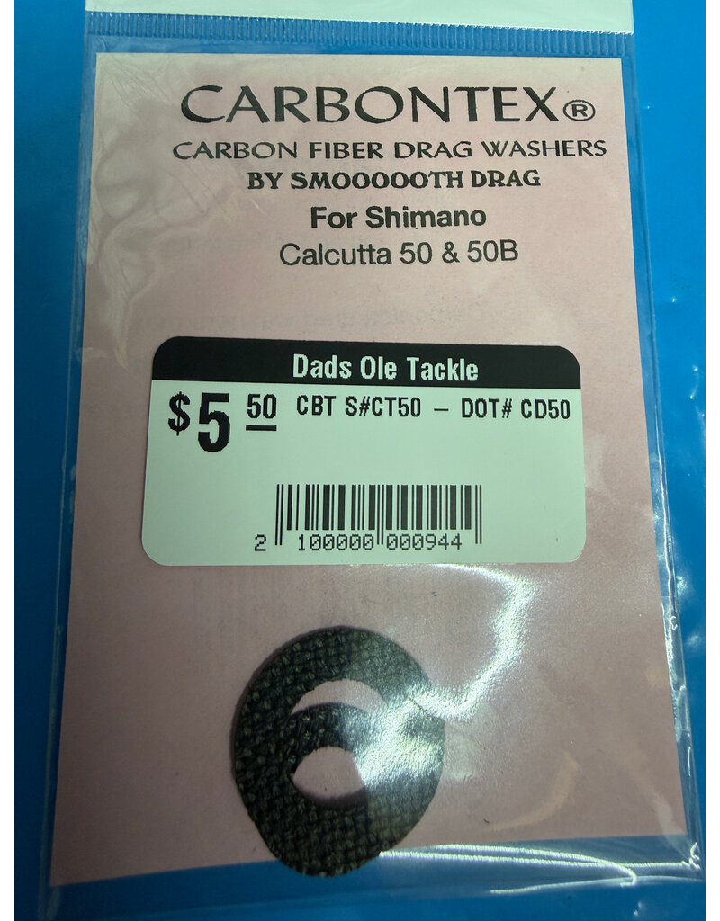 Smoooooth Drag CD50 - Shimano Calcutta 50 & 50B Carbon Drag Set
