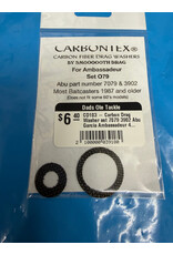 Smoooooth Drag Carbon Drag Washer set fits Abu Garcia Ambassadeur 4000, 5000, 6000 - CD103
