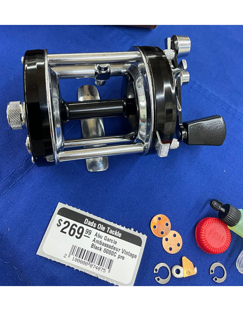 Abu Garcia Abu Garcia Ambassadeur 6000C Black Ft. # 740903