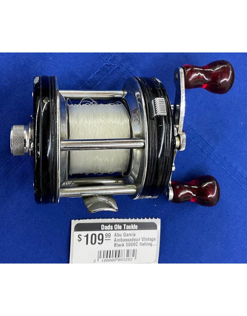 Abu Garcia Abu Garcia Ambassadeur Vintage Black 5000C fishing reel FT# 047200