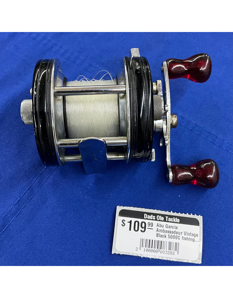 Abu Garcia Abu Garcia Ambassadeur Vintage Black 5000C fishing reel FT# 047200