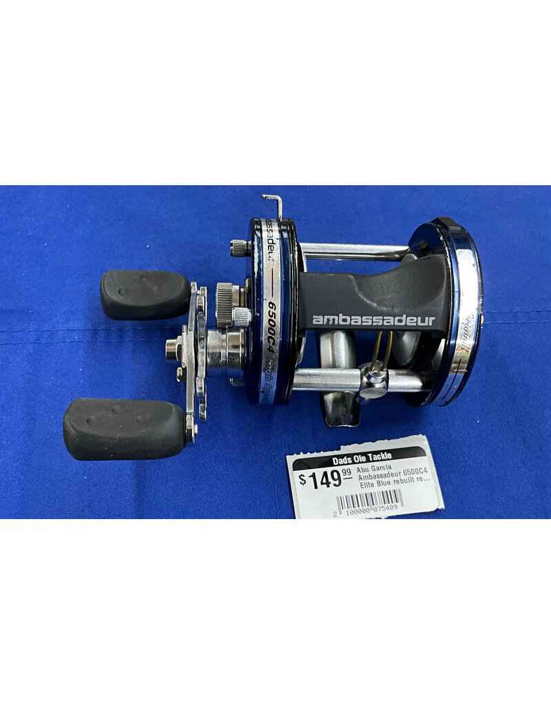 Abu Garcia Abu Garcia Ambassadeur 6500C4 Blue rebuilt ready to fish