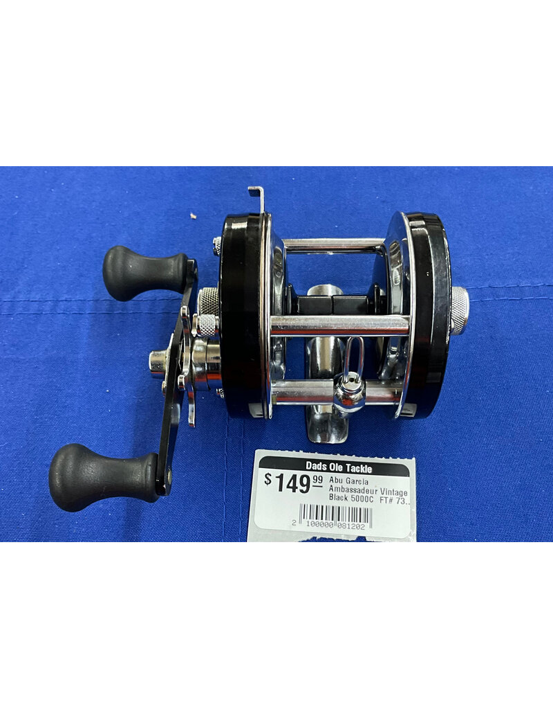 Abu Garcia Abu Garcia Ambassadeur Vintage Black 5000C  FT# 730902
