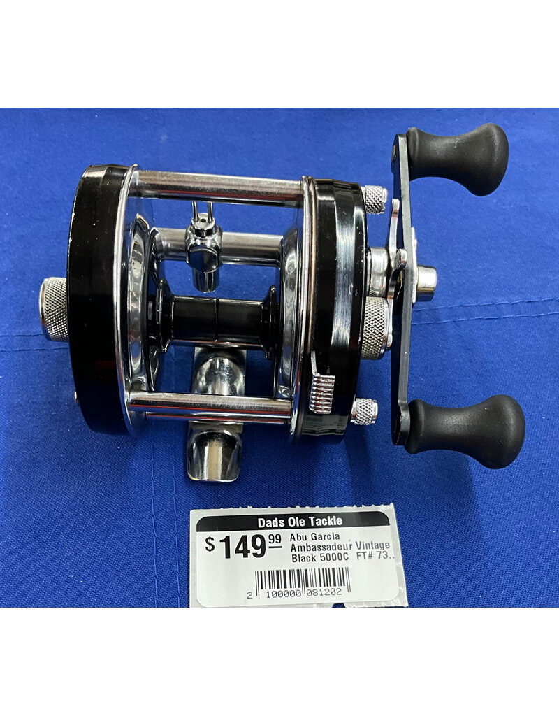 Abu Garcia Abu Garcia Ambassadeur Vintage Black 5000C  FT# 730902