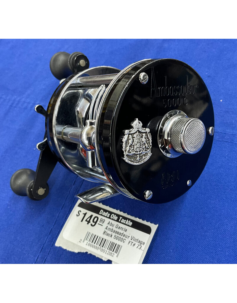 Abu Garcia Abu Garcia Ambassadeur Vintage Black 5000C  FT# 730902