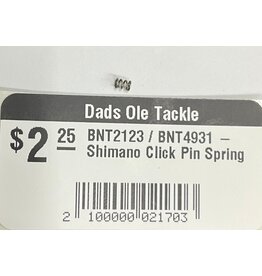 Shimano BNT2123 / BNT4931 - Shimano Click Pin Spring