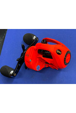 Lew's Xfinity XF1SHA Blaze Orange Low Profile Baitcast Fishing Reel Excellent!