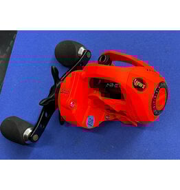Lew's Xfinity XF1SHA Blaze Orange Low Profile Baitcast Fishing Reel Excellent!