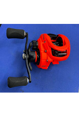 Lew's Xfinity XF1SHA Blaze Orange Low Profile Baitcast Fishing Reel Excellent!