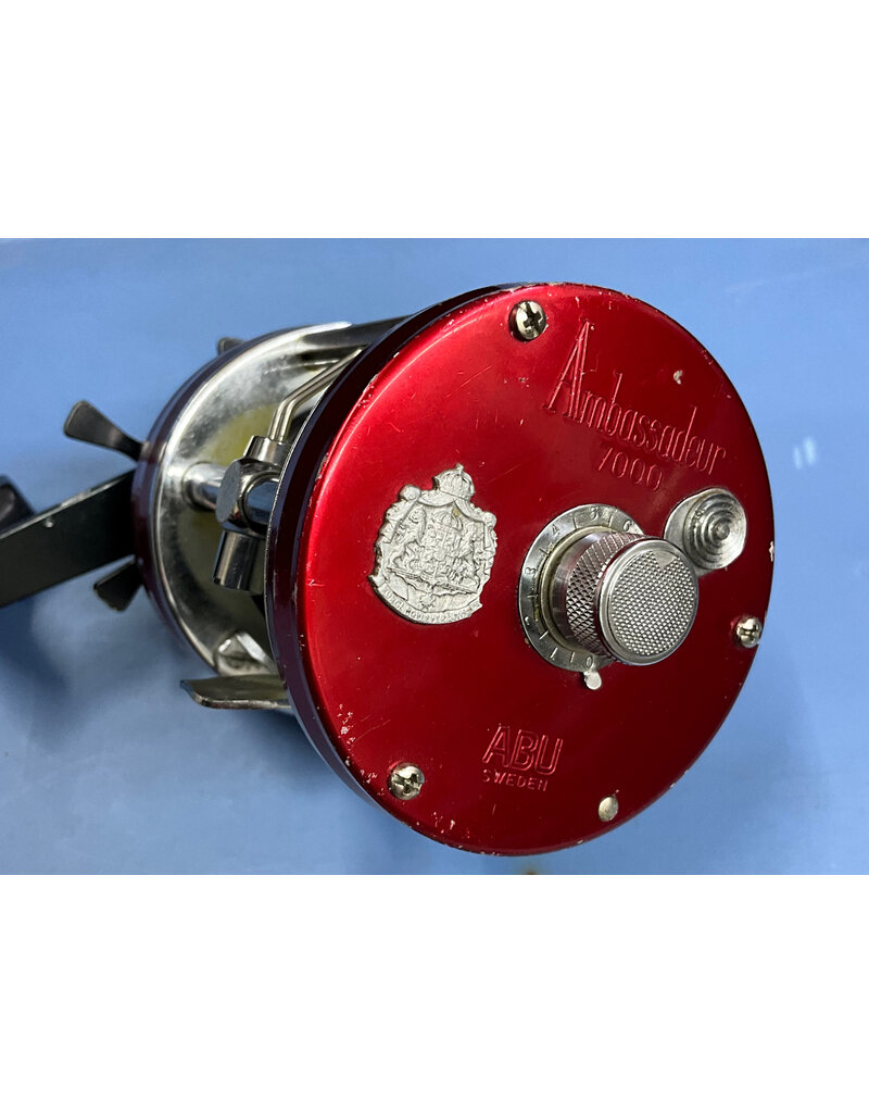 Abu Garcia VINTAGE Abu Garcia Ambassadeur 7000 PRE OWNED Fishing Reel EXCELLENT CONDITION