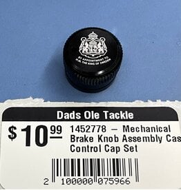 Abu Garcia 1452778 - Mechanical Brake Knob Assembly Cast Control Cap Set
